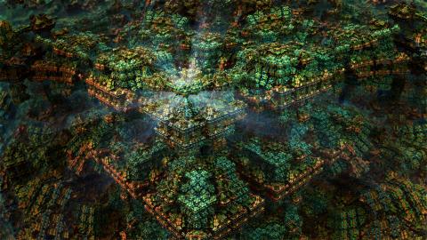 Ilustrasi Fractal Universe