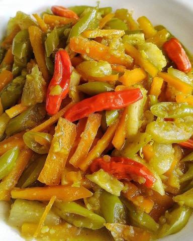 Resep Acar Kuning Buncis