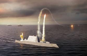 Ilustrasi Stealth Destroyer