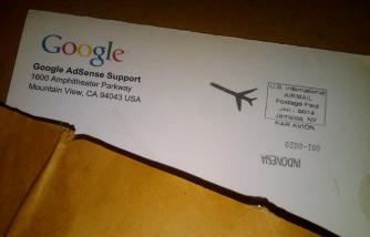 Surat Dari Google Adsense