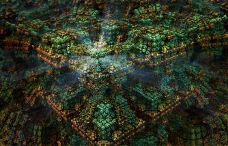 Ilustrasi Fractal Universe