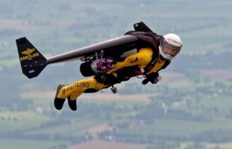 Flying with Jetman