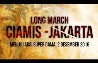 Long March Ciamis-Jakarta Menuju Aksi 212
