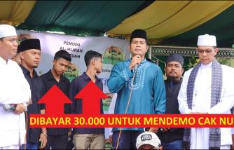 SURBAN GUS NUR LAKU 52 JUTA, ADA PENDEMO DIBAYAR 30 RIBU..