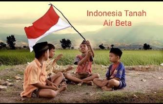 Indonesia pusaka Indonesia tanah air beta lagu Nasional Indonesia ciptaan Ismail marzuki